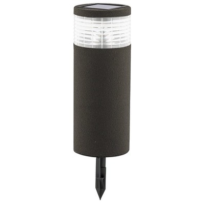 Arlec Grey Render Finish Sandor Solar Bollard Light Door Hardware