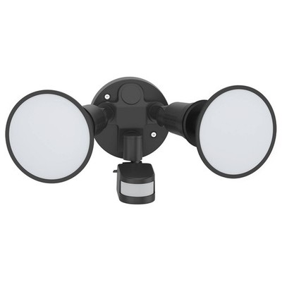 Arlec Twin Head Hardwired Floodlight with Sensor Auto Sensor Auto Part