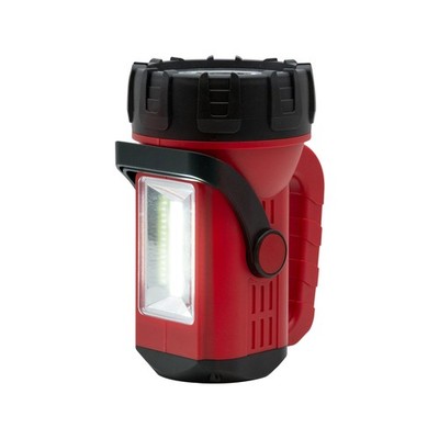 Click LED Rechargeable Spotlight Torch 300LM With Floodlight Garden