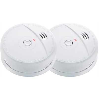 FirePro 9V Photoelectric Smoke Alarm - 2 pieces Garden