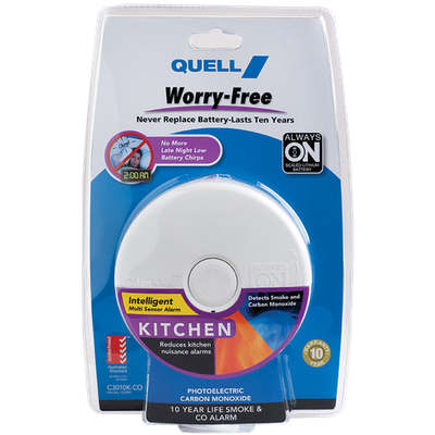 Quell Worry-Free Photoelectric and Carbon Monoxide Alarm Garden