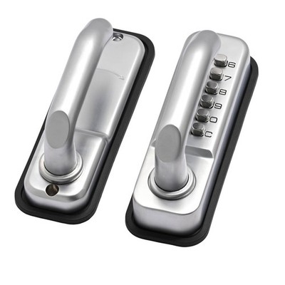 Ikonic Satin Chrome Digital Entry Lock Door Hardware