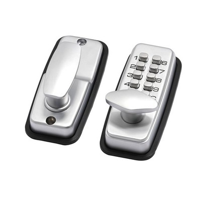 Ikonic Satin Chrome Digital Entry Lock Door Hardware