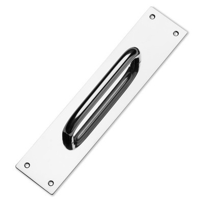 Lemaar 250 x 65 x 2mm Satin Stainless Steel D Pull On Plate DDA Home