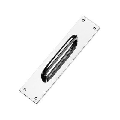 Lemaar 200 x 50 x 1.5mm Satin Stainless Steel D Pull On Plate DDA Garden
