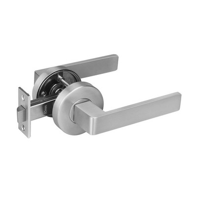 Delf Satin Stainless Barcelona Passage Lever Set Door Hardware