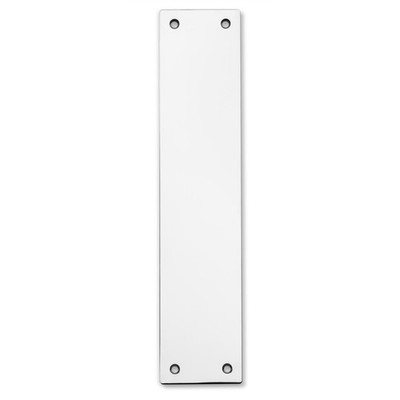 Lemaar 300 x 100 x 2mm Satin Stainless Steel Push Plate DDA Garden