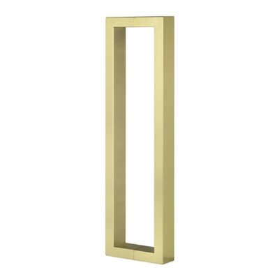 Delf Satin Brass 450mm Square Pull Handle Door Hardware