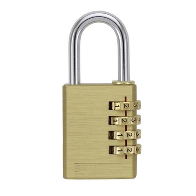 Syneco 4 Dial Brass Combination Padlock 2 pcs Brake Parts