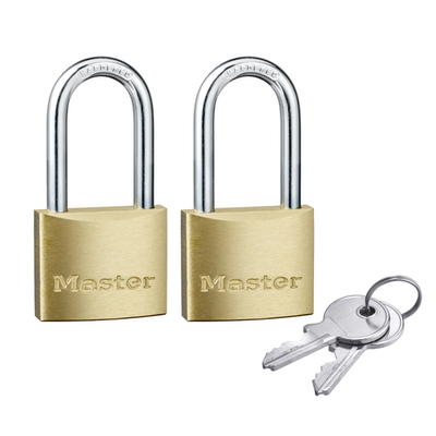 Master Lock 40mm Long Shackle Padlock - 2 pieces Brake Parts