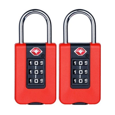 NEWSyneco Orange TSA ABS Combination Padlock - Pack of 2 Brake Parts