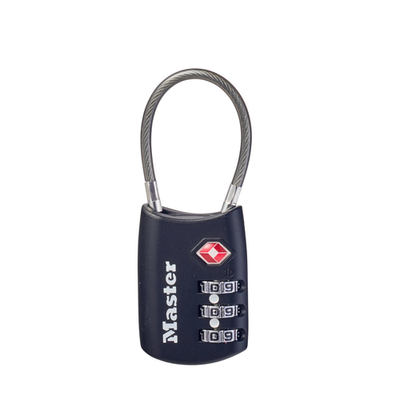 Master Lock Wire Cable Combination TSA Luggage Lock Car Wiring Adapter