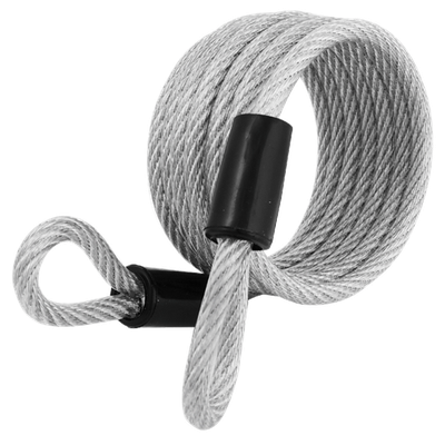 Master Lock 6mm x 1.8m Looped Self Coil Cable Car Wiring Adapter