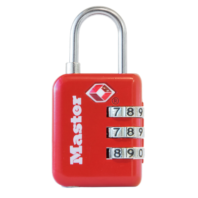 Master Lock 30mm Luggage Combination Padlock Brake Parts