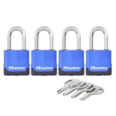 Master Lock 45mm Excell Covered Padlock - 4 pieces Brake Parts