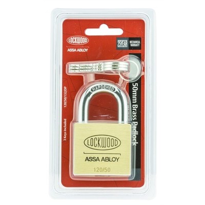 Lockwood 50mm Brass General Purpose Padlock Brake Parts