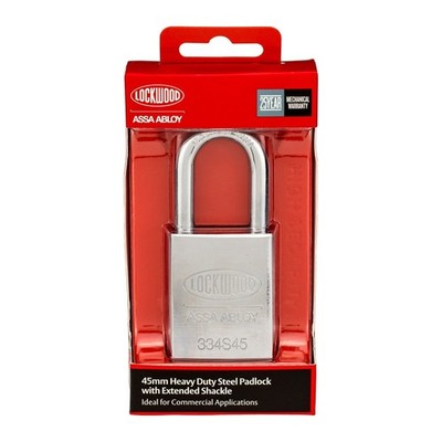 Lockwood 8.7mm Shackle Steel Case High Security 334 Padlock Brake Parts