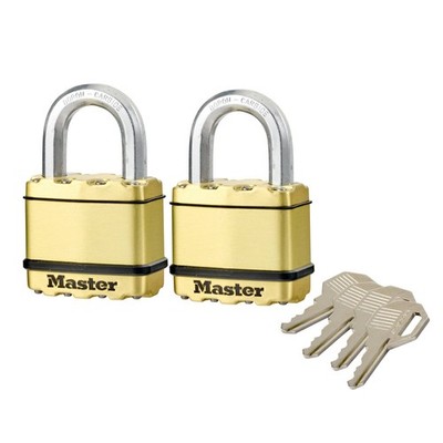 Master Lock 50mm Excell Padlock - 2 pieces Brake Parts