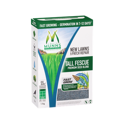 Munns Professional 1.1Kg Tall Fescue Premium Seed Blend