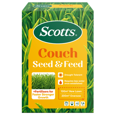 Scotts Lawn Builder 1.4kg Seed & Feed Couch Lawn Seed