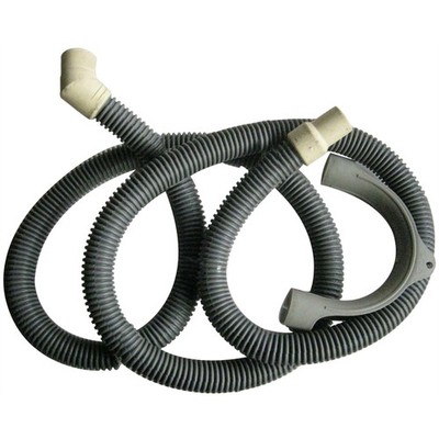 Kinetic 2m Grey PVC Washing Machine And Dishwasher Outlet Drain Hose Auto Part