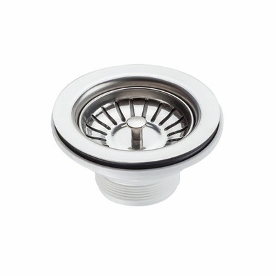 Kinetic 50mm Stainless Steel Sink Basket Waste 2 pcs