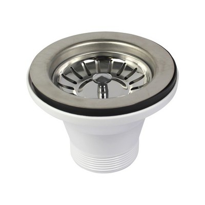 BOSTON Stainless Steel Extended Sink Basket Waste 2 pcs