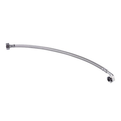 Kinetic 600mm Stainless Steel Flexible Braided Hose Bent Elbow Water Connector(2
