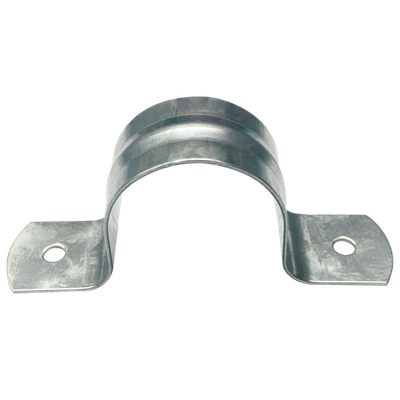 Kinetic Saddle Pipe Clip 25mm Galvanised 10pk