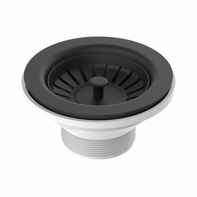 EnduraSeal 50mm Black Sink Basket Waste 2 pcs