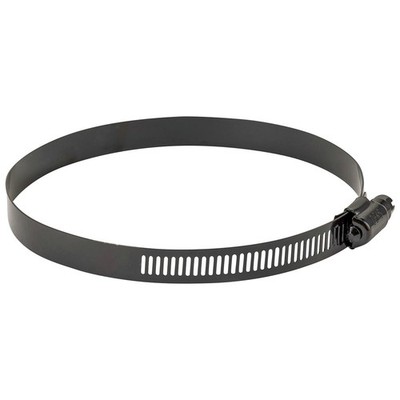 Deks 105-127mm Black Marine Grade 316 Stainless Steel Hose Clamp 2 pcs Auto Part