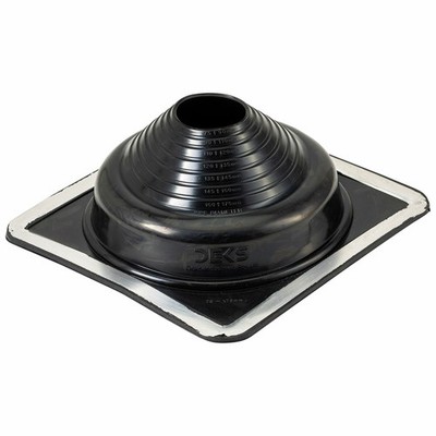 Deks 75 - 175mm Black Dektite Premium Roof Flashing Plumbing