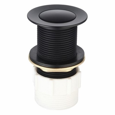 Kinetic 32mm Black Matte Pop Up Basin Waste Plumbing