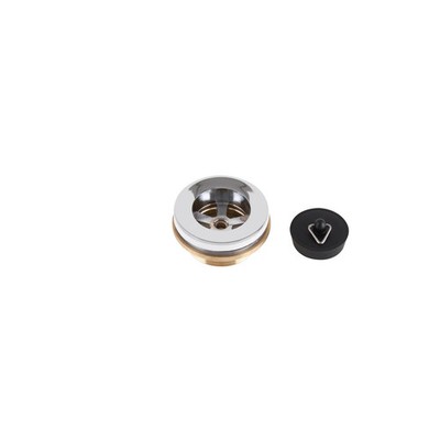 Kinetic 32-40mm Chrome Basin Waste With Plug Plumbing