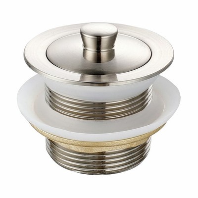 Kinetic 40mm Brushed Nickel Brass Bath Waste Plumbing