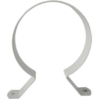 Kinetic 100mm White Saddle Stand Off Clips - 3 pieces Plumbing