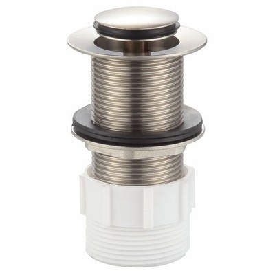 Kinetic 32mm Brushed Nickel Pop Up Basin Waste Plumbing