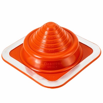 Deks 5 - 127mm Red Silicone Dektite Roof Flashing 2 pcs