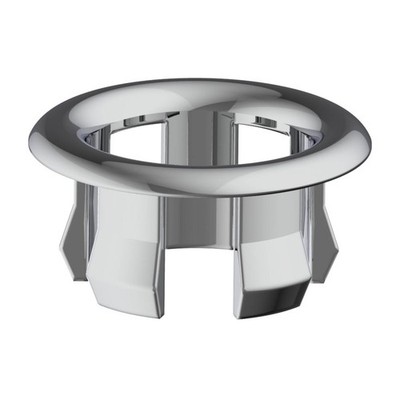 Kinetic 20mm Chrome Plated Hollow Basin Overflow Ring