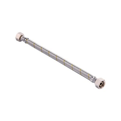 Kinetic 600mm Stainless Steel Flexible Braided Gas Connector 2 pcs Car Wiring