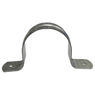 Kinetic 50mm Galvanised BSP Pipe Saddle Clips - 10 pieces