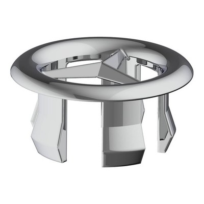 Kinetic 20mm Chrome Plated Cross Basin Overflow