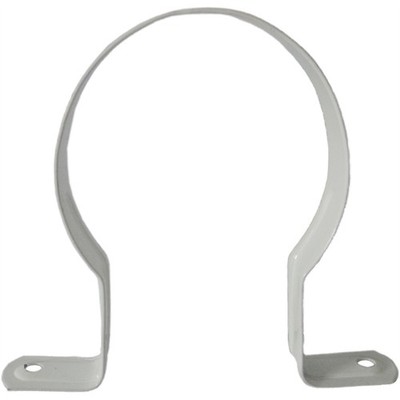 Kinetic 80mm White Saddle Stand Off Clips - 4 pieces
