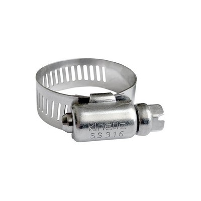 Kinetic 17-32mm 316 Stainless Steel Hose Clamp 2 pcs Replacement Hose Auto Part