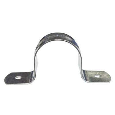 Kinetic 40mm Galvanised BSP Pipe Saddle Clips - 10 pieces
