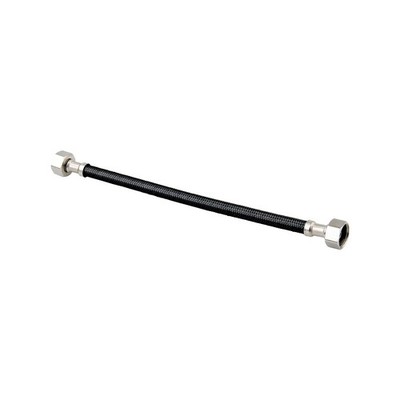 EnduraSeal 600mm Black Premium Flexible Braided Water Connector 2 pcs Car Wiring