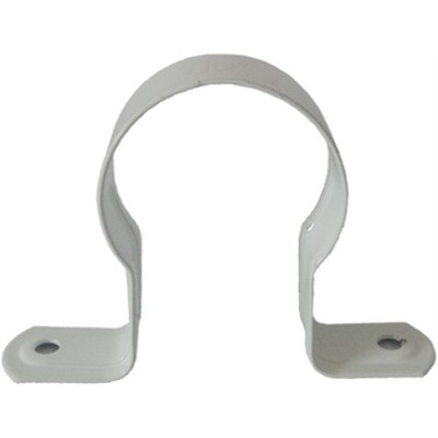 Kinetic 40mm White Saddle Stand Off Clips 2 pcs