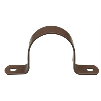 Kinetic 32mm Nylon Coated Copper Pipe Saddle Clips 2 pcs
