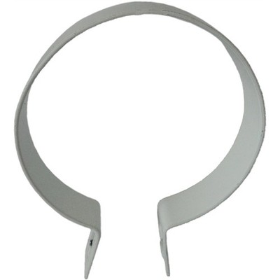 Kinetic 80mm Head Pipe Saddle Clips - 2 pieces