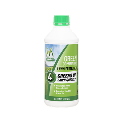 Munns Professional 1L Green Dominator Lawn Fertiliser Concentrate